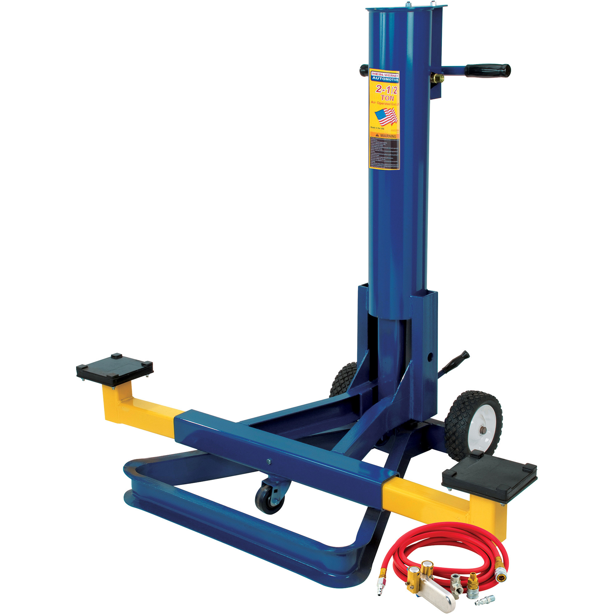 HeinWerner AirOperated End Lift with Remote Operation — 2.5Ton